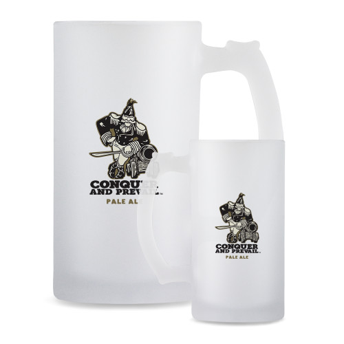 Jackalope Full Color Decorative Frosted Glass Mug 16oz