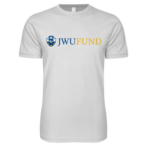  Next Level White SoftStyle T Shirt - JWU Fund