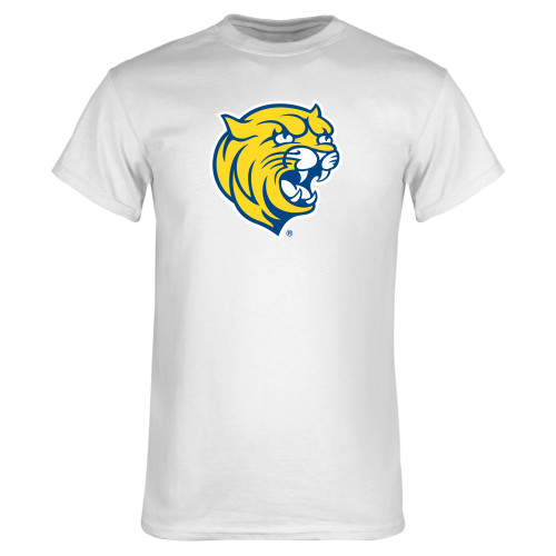  White T Shirt - Cat Head