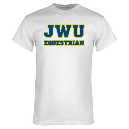  White T Shirt - JWU Equestrian