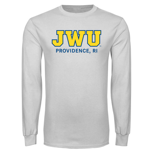  White Long Sleeve T Shirt - Providence, RI