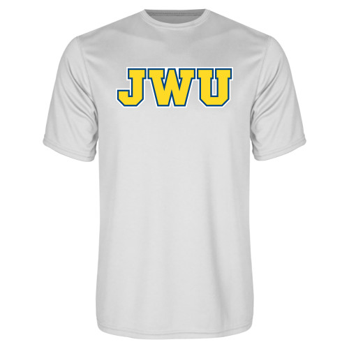  White Performance Tee - JWU