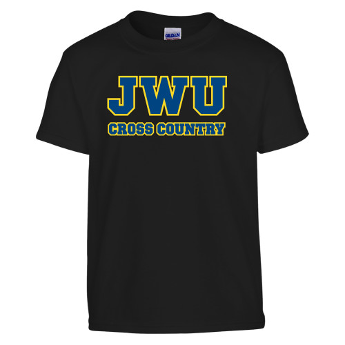  Youth Black T Shirt - JWU Cross Country