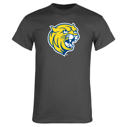  Charcoal T Shirt - Cat Head