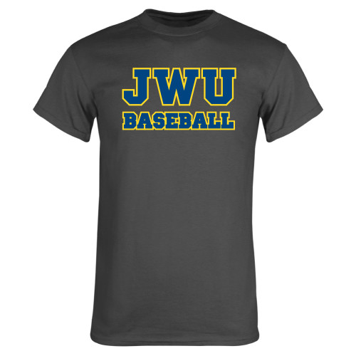  Charcoal T Shirt - JWU Baseball