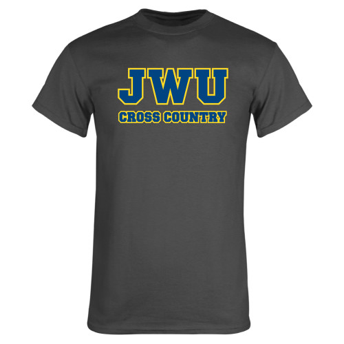  Charcoal T Shirt - JWU Cross Country