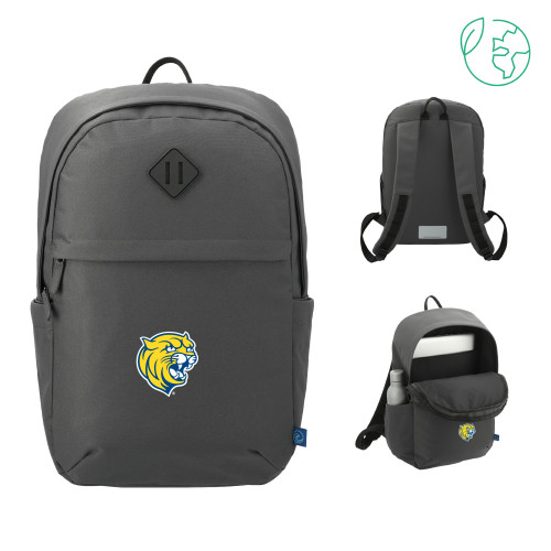  Repreve Charcoal Ocean Commuter Computer Backpack - Cat Head