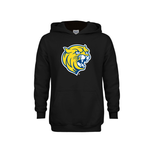  Youth Black Fleece Hoodie - Cat Head