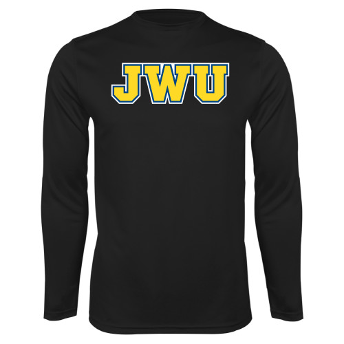  Black Performance Long Sleeve Shirt - JWU