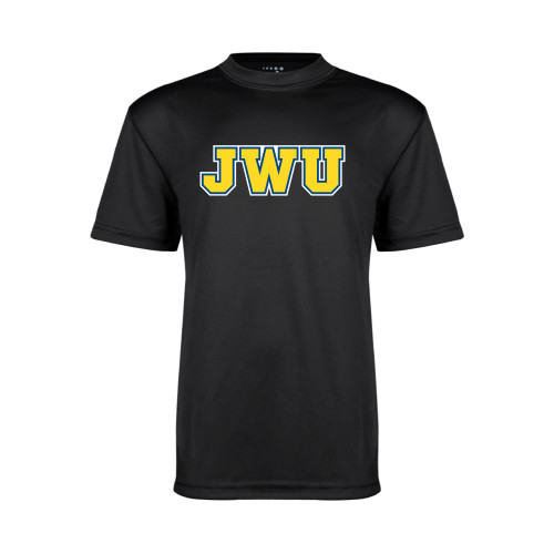  Youth Performance Black Tee - JWU