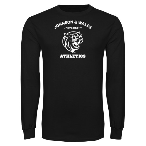  Black Long Sleeve T Shirt - Johnson Wales Athletics