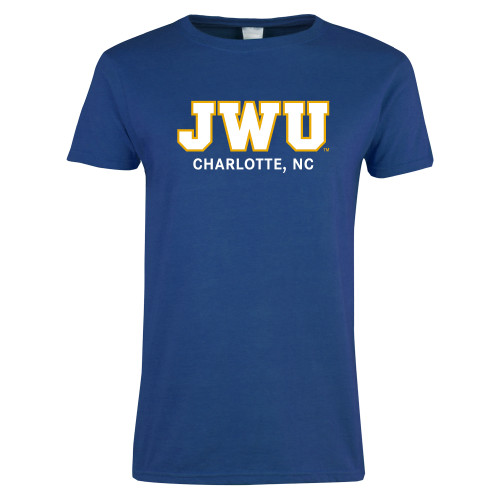  Womens Royal Short Sleeve Tee - Charlotte, NC
