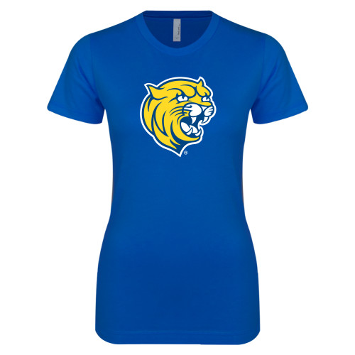  Next Level Womens Royal Boyfriend Tee - Cat Head