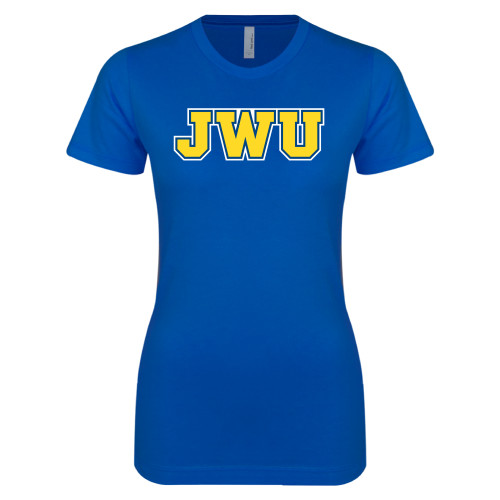  Next Level Womens Royal Boyfriend Tee - JWU