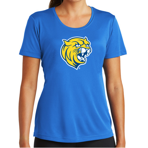  Womens Royal Performance Tee - Cat Head