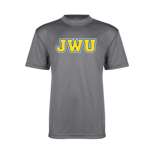  Youth Performance Grey Concrete Tee - JWU