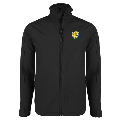  Black Softshell Jacket - Cat Head