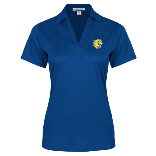  Womens Royal Performance Fine Jacquard Polo - Cat Head