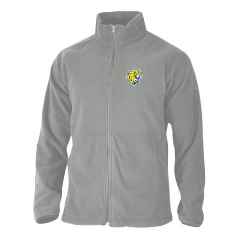  Columbia Grey Everest Ridge Fleece Full Zip Jacket - Cat Head