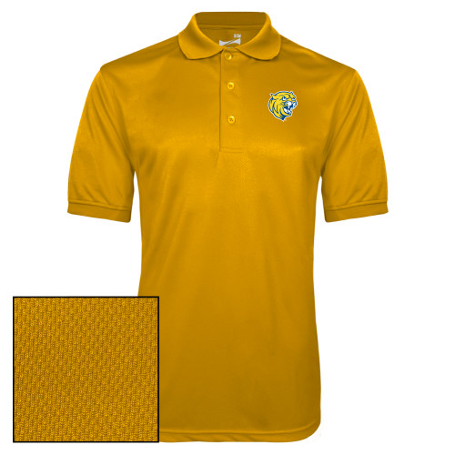  Gold Dry Mesh Polo - Cat Head