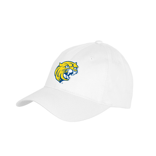  Youth White Pro Style Hat - Cat Head