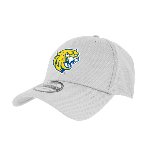  New Era White Diamond Era 39Thirty Stretch Fit Hat - Cat Head