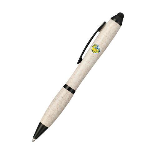  Nash Wheat Straw Ballpoint Beige Stylus Pen - Cat Head