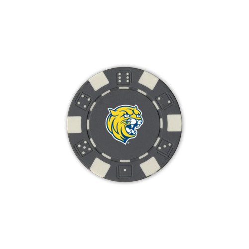  Grey Game Chip - Cat Head