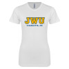 Thumbnail image for  Next Level Womens White Boyfriend Tee