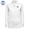 Thumbnail image for  Syntrel Womens White Interlock 1/4 Zip