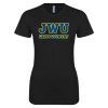 Thumbnail image for  Next Level Womens Black Boyfriend Tee
