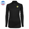 Thumbnail image for  Syntrel Womens Black Interlock 1/4 Zip