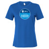 Thumbnail image for  Bella + Canvas Womens Royal Relaxed Cotton T Shirt