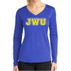 Thumbnail image for  Womens Royal Performance Long Sleeve V Neck Shirt