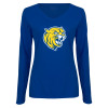 Thumbnail image for  Womens Royal Long Sleeve V Neck Tee 