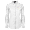 Thumbnail image for  Womens White Twill Button Down Long Sleeve