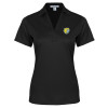 Thumbnail image for  Womens Black Performance Fine Jacquard Polo