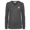 Thumbnail image for  Womens Charcoal Heather VNeck Sweater