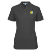 Thumbnail image for  Womens Silk Touch Charcoal Pique Polo