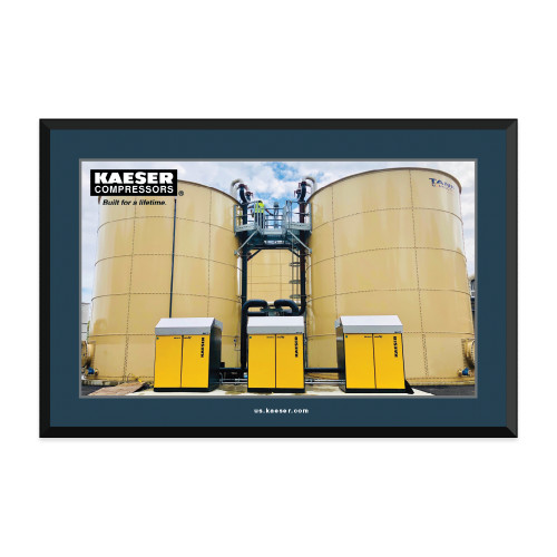 24 x 36 Poster-Blowers Outside FoodInd Press