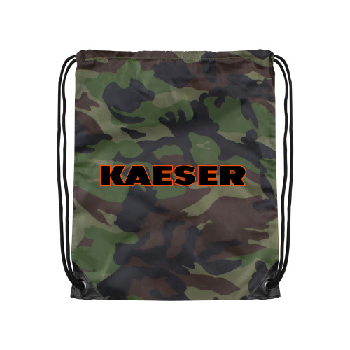 Camo Drawstring Backpack-Kaeser