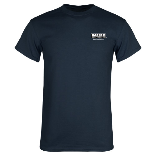 Navy T Shirt-Kaeser w tagline