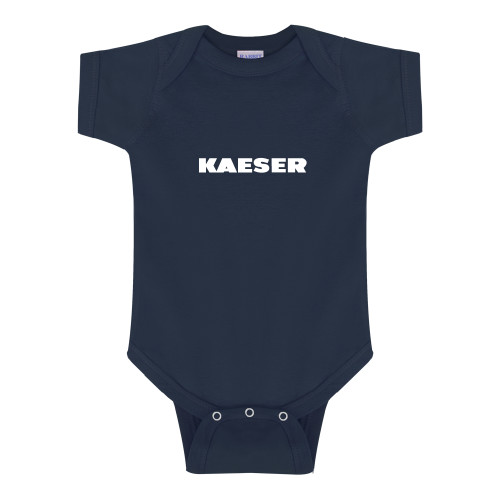 Navy Infant Onesie-Kaeser