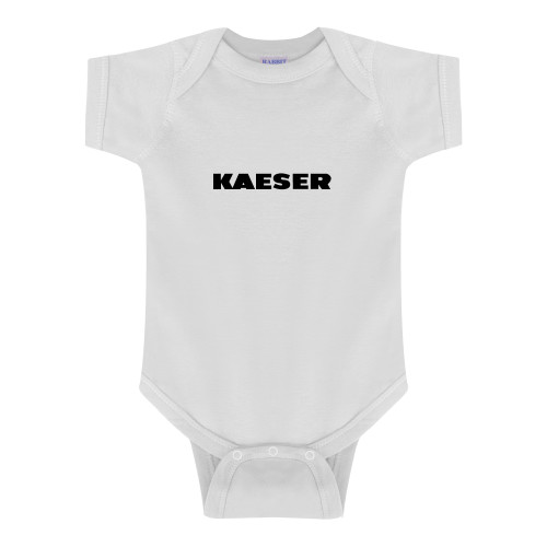 White Infant Onesie-Kaeser