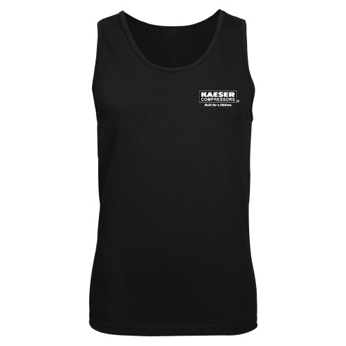 Black Tank Top-Kaeser w tagline