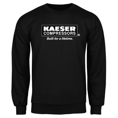 Black Fleece Crew-Kaeser w tagline