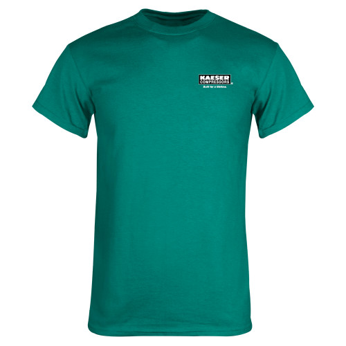 Teal T-Shirt-Kaeser w tagline