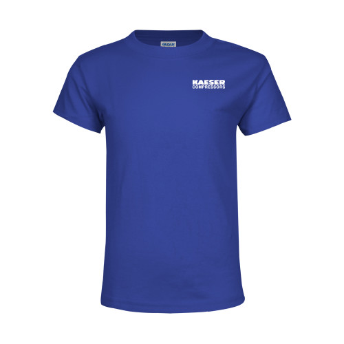Youth Royal T Shirt-Kaeser Compressors