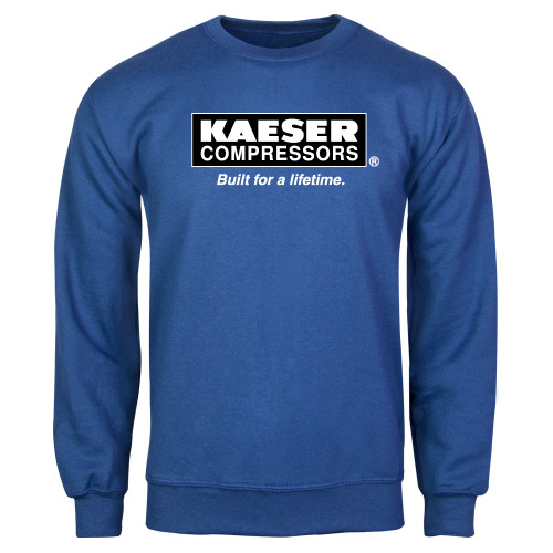 Royal Fleece Crew-Kaeser w tagline