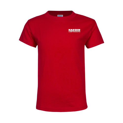 Youth Red T Shirt-Kaeser Compressors